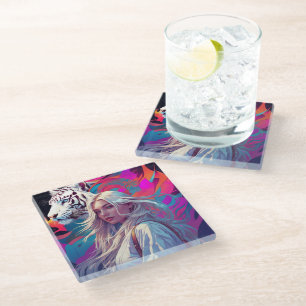 Posavasos De Vidrio Coaster