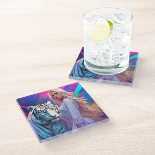 Posavasos De Vidrio Coaster