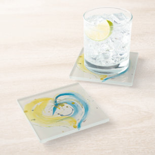 Posavasos De Vidrio Coaster acuático