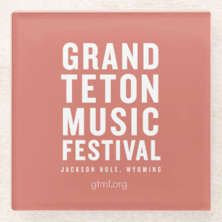 Posavasos De Vidrio Coaster con logotipo GTMF