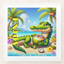 COCODRILLO CON AGUA DE COCO