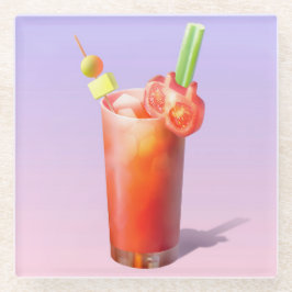 Posavasos De Vidrio Cóctel Creative Bloody Mary