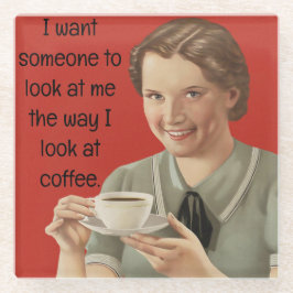 Posavasos De Vidrio Coffee Coaster