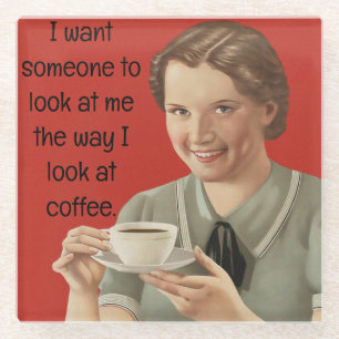 Posavasos De Vidrio Coffee Coaster