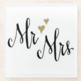 Posavasos De Vidrio Colaboración y Boda de los procesadores