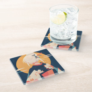 Posavasos de Vidrio Coleccionable La Ensoñación Do