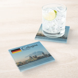 Posavasos De Vidrio Cologne Germany