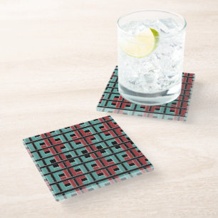 Posavasos De Vidrio Colonization Glass Coaster