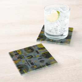 Posavasos De Vidrio coloquial urbano 003