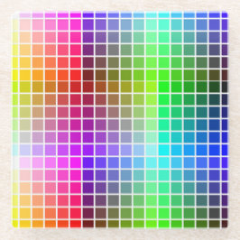 Posavasos De Vidrio Colores HTML de seguridad web