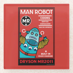 Posavasos De Vidrio Cómo cambiar a un hombre