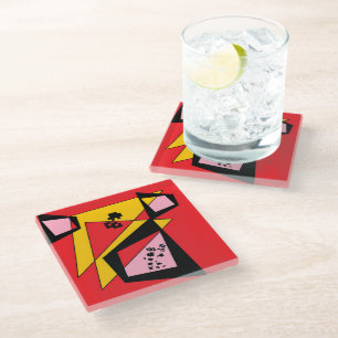 Posavasos De Vidrio Compro-Misers