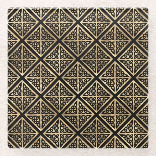 POSAVASOS DE VIDRIO CONOCIMIENTOS Y CRUZAS DE CELULARES DE IRLANDA NEG (Anverso)