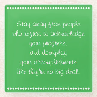 Posavasos De Vidrio Consejo Real