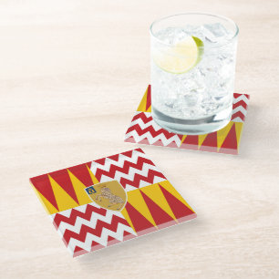 Posavasos De Vidrio Contrada di Valdimontone (Valle del Ram)