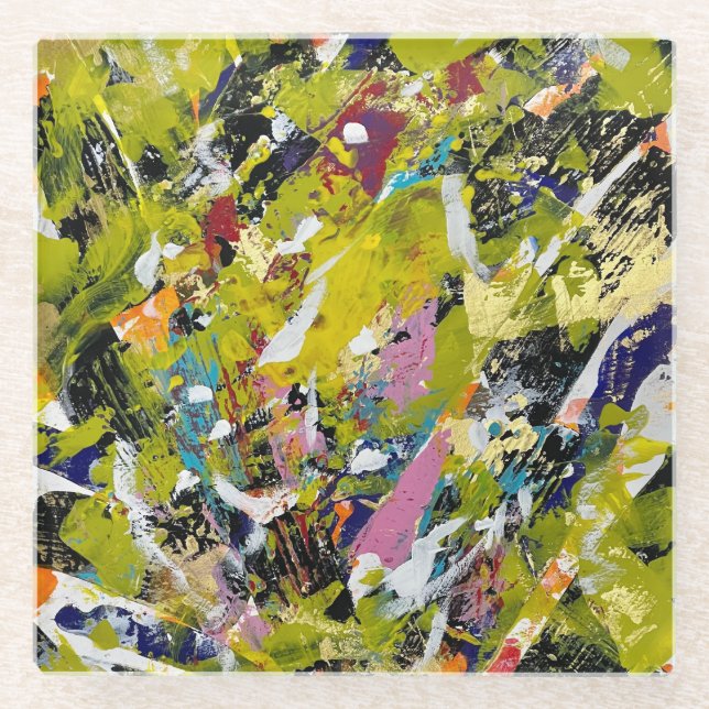 Posavasos De Vidrio Copacabana Glass (Anverso)