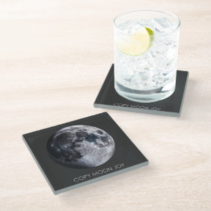 Posavasos De Vidrio Copia Alegría Lunar