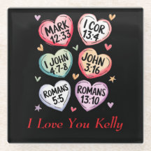 Corazón cristiano San Valentín Biblia Verses te am