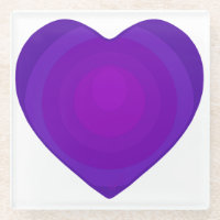 Corazón violeta