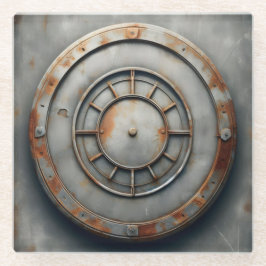 Posavasos De Vidrio corroded metal object