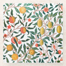 COSTA DE VIDRIO : WILLIAM MORRIS : POMEGRANADOS