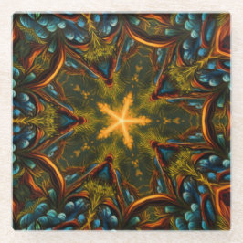 Posavasos De Vidrio Costura de Backwoods