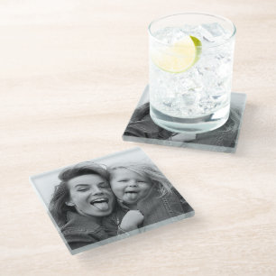 Posavasos De Vidrio Crea tu propia imagen personalizada DIY