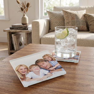 Posavasos De Vidrio Crea tu propia imagen personalizada DIY