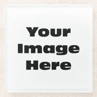 Posavasos De Vidrio Crea tu propia montaña de vidrio fotográfico