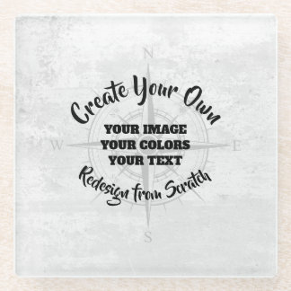 Posavasos De Vidrio Crea tus Propios