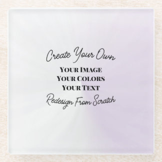Posavasos De Vidrio Crear el propio