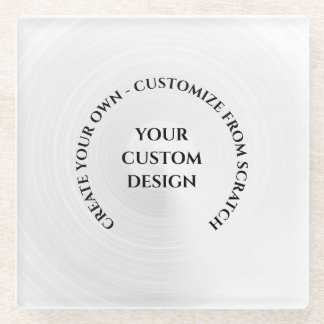 Posavasos De Vidrio Crear el propio