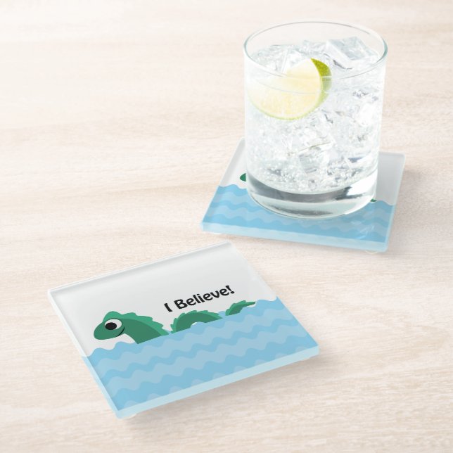 Posavasos De Vidrio ¡Creo! Marcas de corte (Angular)