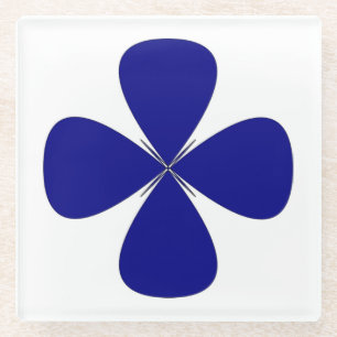 POSAVASOS DE VIDRIO CRUZ RODEADA