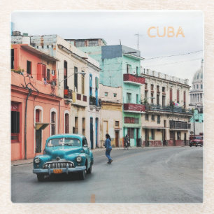 Posavasos De Vidrio Cuba