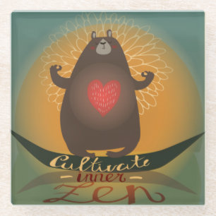 Posavasos De Vidrio Cultivar Zen interior