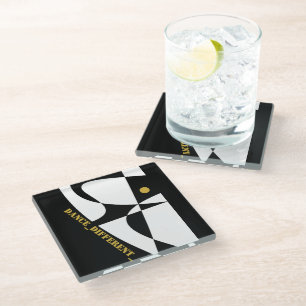 POSAVASOS DE VIDRIO DANCE_DIFFERENT_