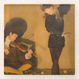 Posavasos De Vidrio Danza del huevo (por John Collier)