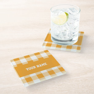 Posavasos De Vidrio Decoración personalizada del hogar fresco