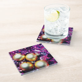 Posavasos De Vidrio Decoraciones navideñas