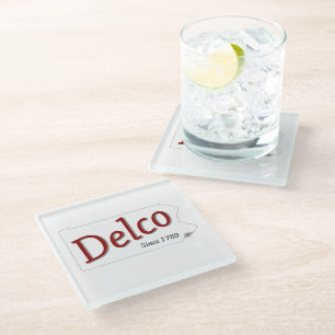 Posavasos De Vidrio DELCO (R) desde 1789