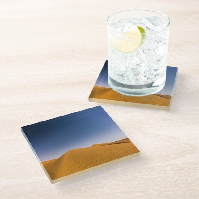 Posavasos De Vidrio Deserts | Wahiba Sands, Oman (Angular)