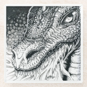 Posavasos De Vidrio Día 3 de octubre de 2018 - Paseo por Dragón