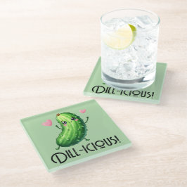Posavasos De Vidrio Dill-icioso