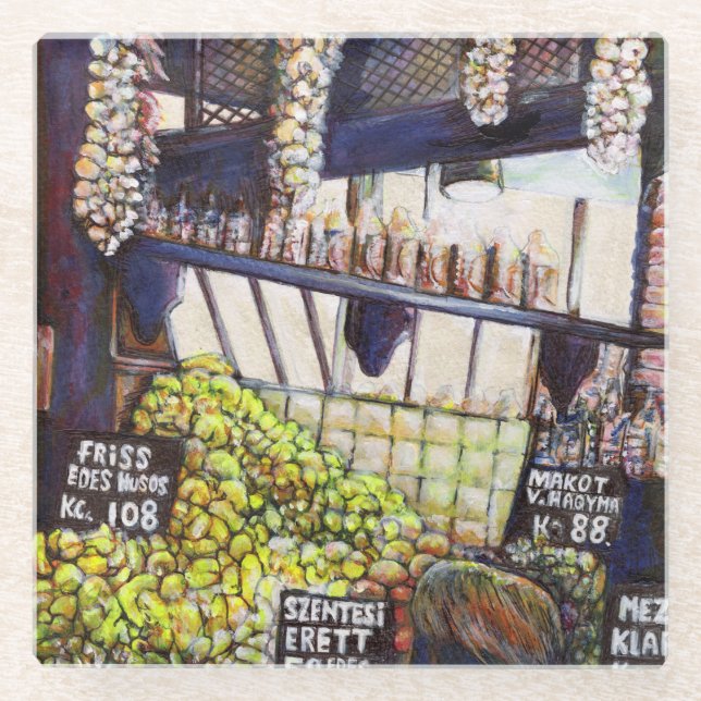 Posavasos De Vidrio Dimensiones de la curiosidad (Anverso)