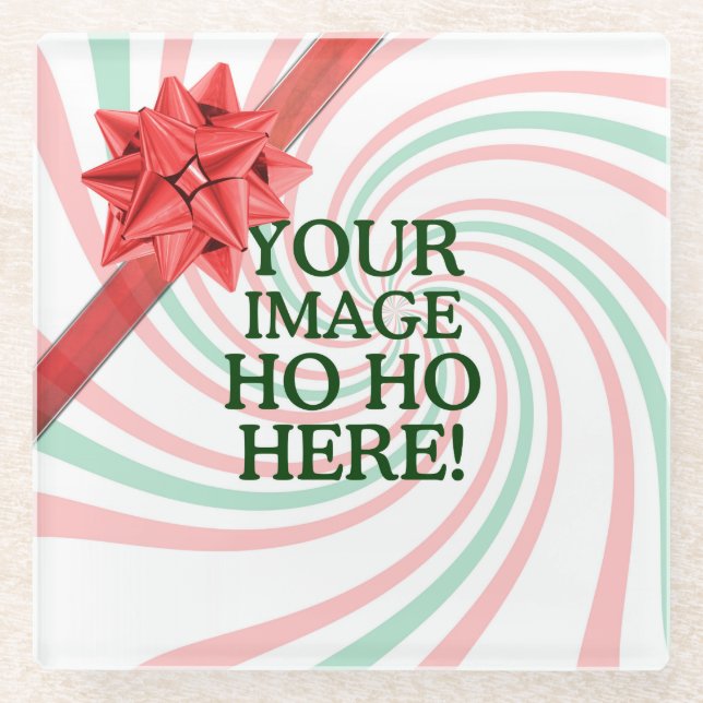 Posavasos De Vidrio Diseñar su propio en un solo paso (Anverso)