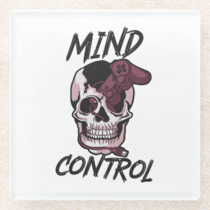 Posavasos De Vidrio Diseño de juegos de control mental