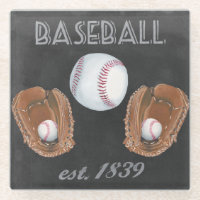 Diseño de pizarra de béisbol vintage