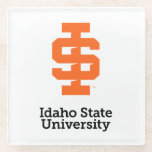 Posavasos De Vidrio Diseño del Logo Oficial de la Universidad Estatal<br><div class="desc">¡Celebren su orgullo en la Universidad Estatal de Idaho con este logo oficial de la ISU! Con el atrevido enganche "I" y "S" en el color naranja de la firma, este diseño encarna el espíritu de los bengalíes. Perfecto para estudiantes, ex alumnos y fans que quieren mostrar su espíritu escolar...</div>