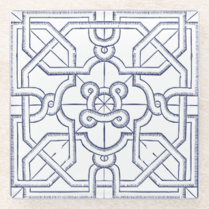 Posavasos De Vidrio Diseño francés